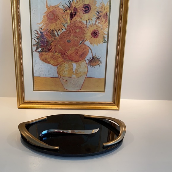 BEAUTIFUL NAMBE MARBLE CHEESE BOARD - Picture 2 of 6